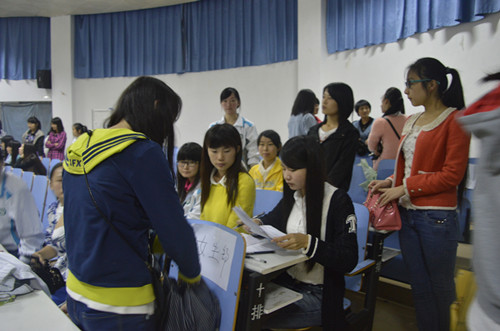 外国语学院学生会招新工作圆满结束